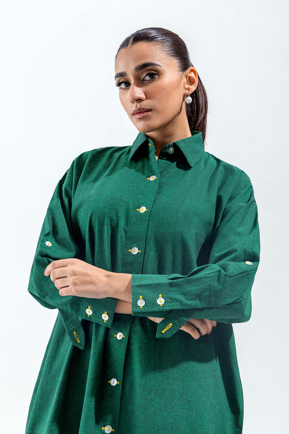 Basic Yarn Dyed Shirt (Pret)