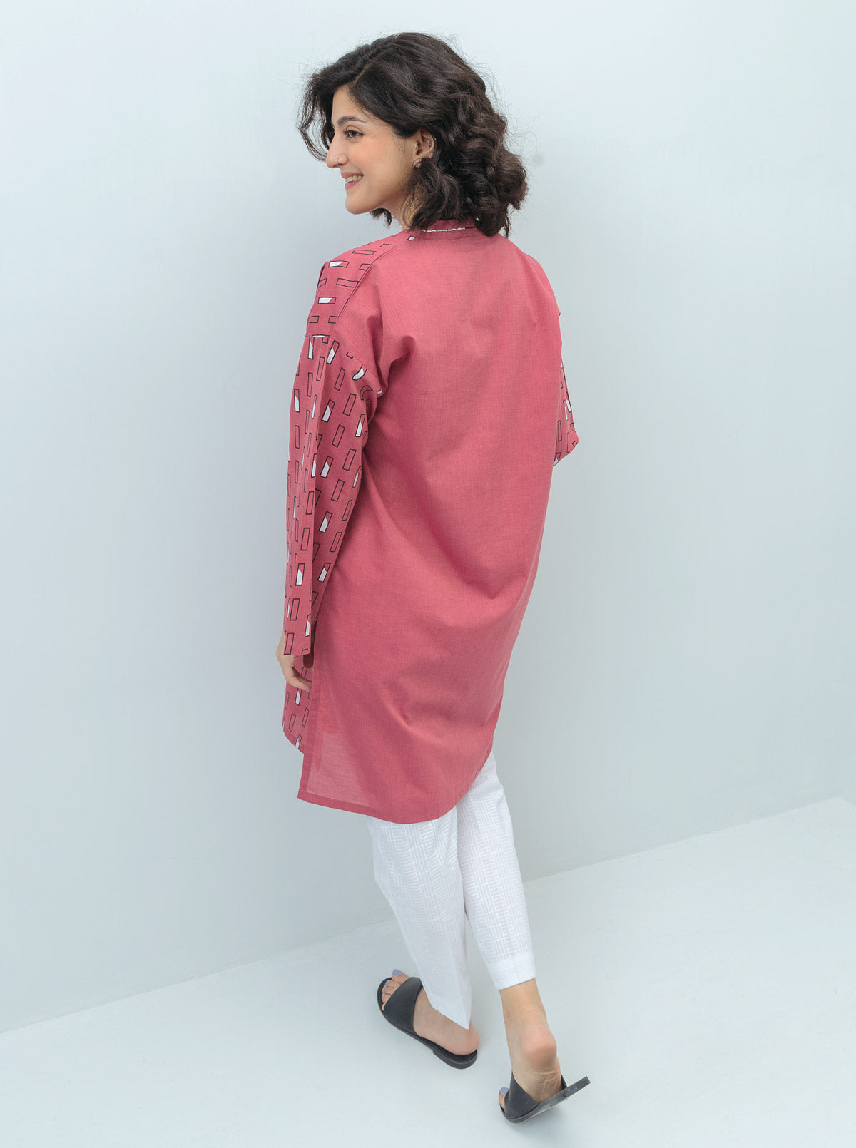 Printed Chambray Shirt (Pret)