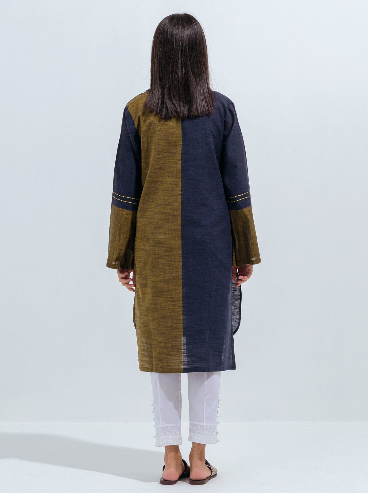 Basic Yarn Dyed Cotton Shirt (Pret)