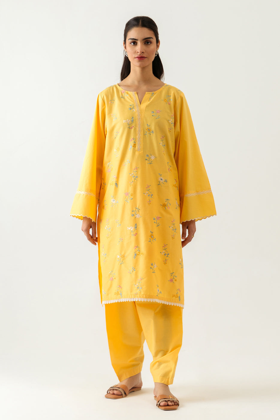 Copy Of Embroidered Shirt With Shalwar Test7