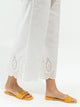 Plain Chiffon Dupatta with Trimmings