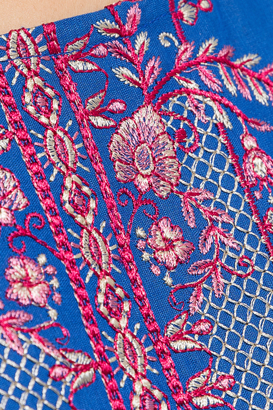 Embroidered Viscose Shirt (Pret)