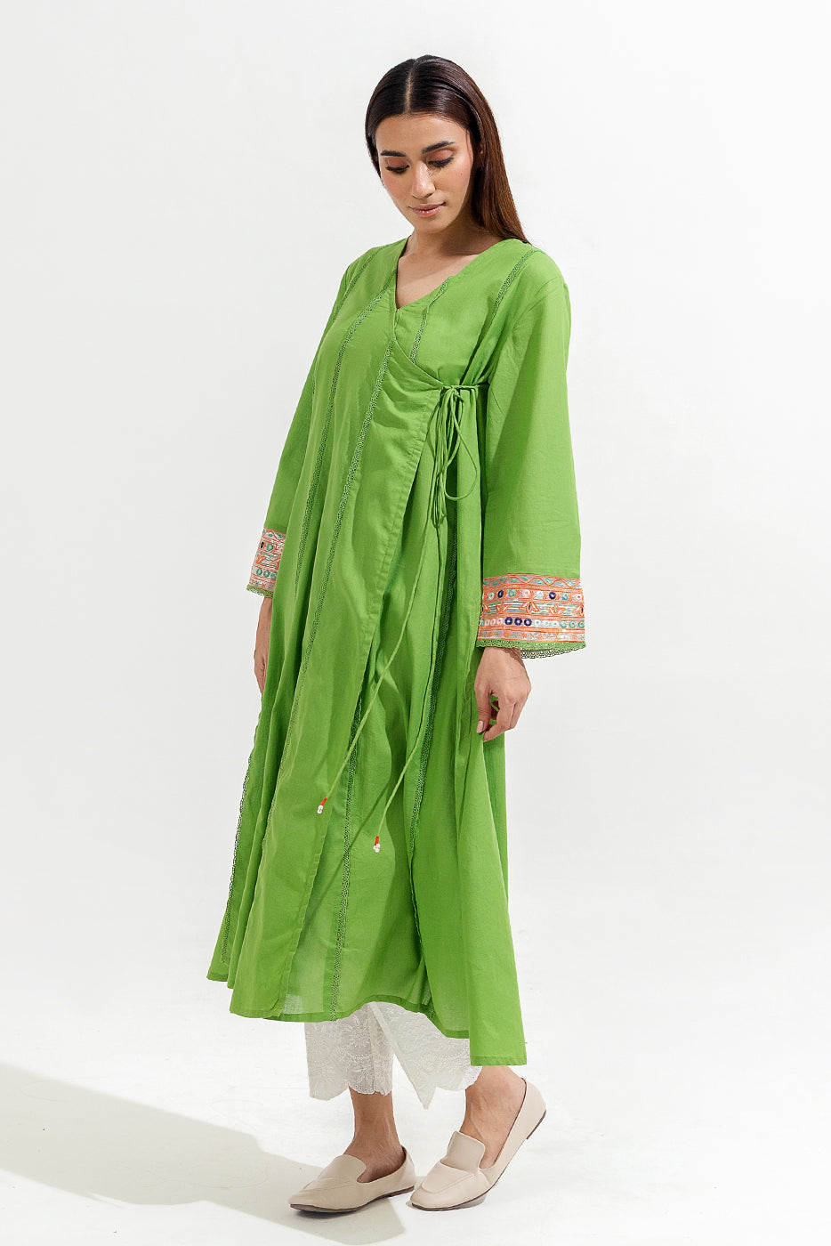 Embroidered Cotton Shirt (Pret)