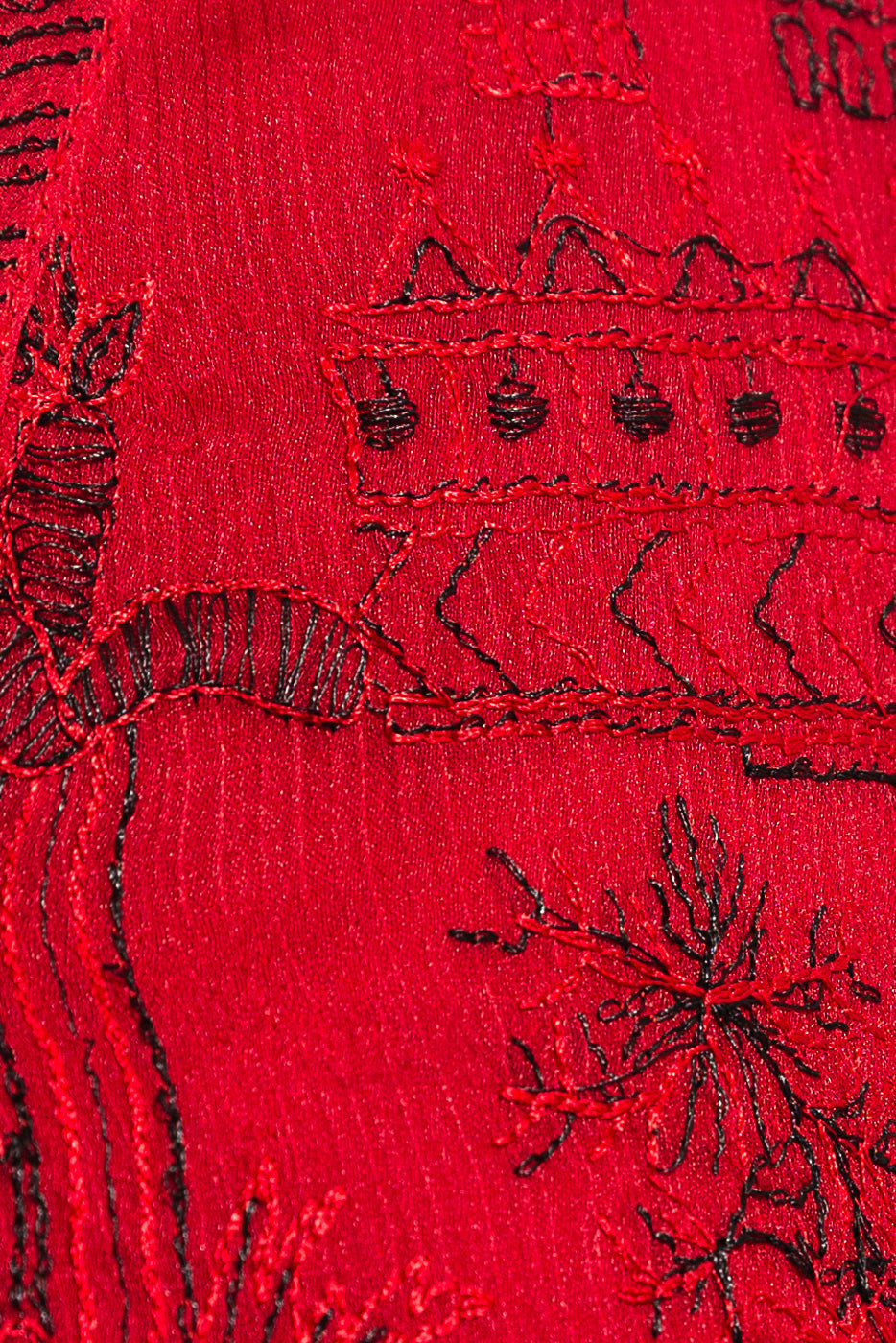 Embroidered Chiffon Shirt (Luxury Pret)