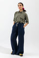Blue Wide Leg Full Length