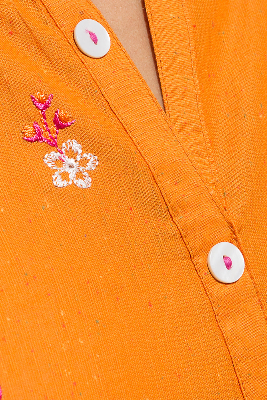 Embroidered Multi Neps Shirt (Pret)