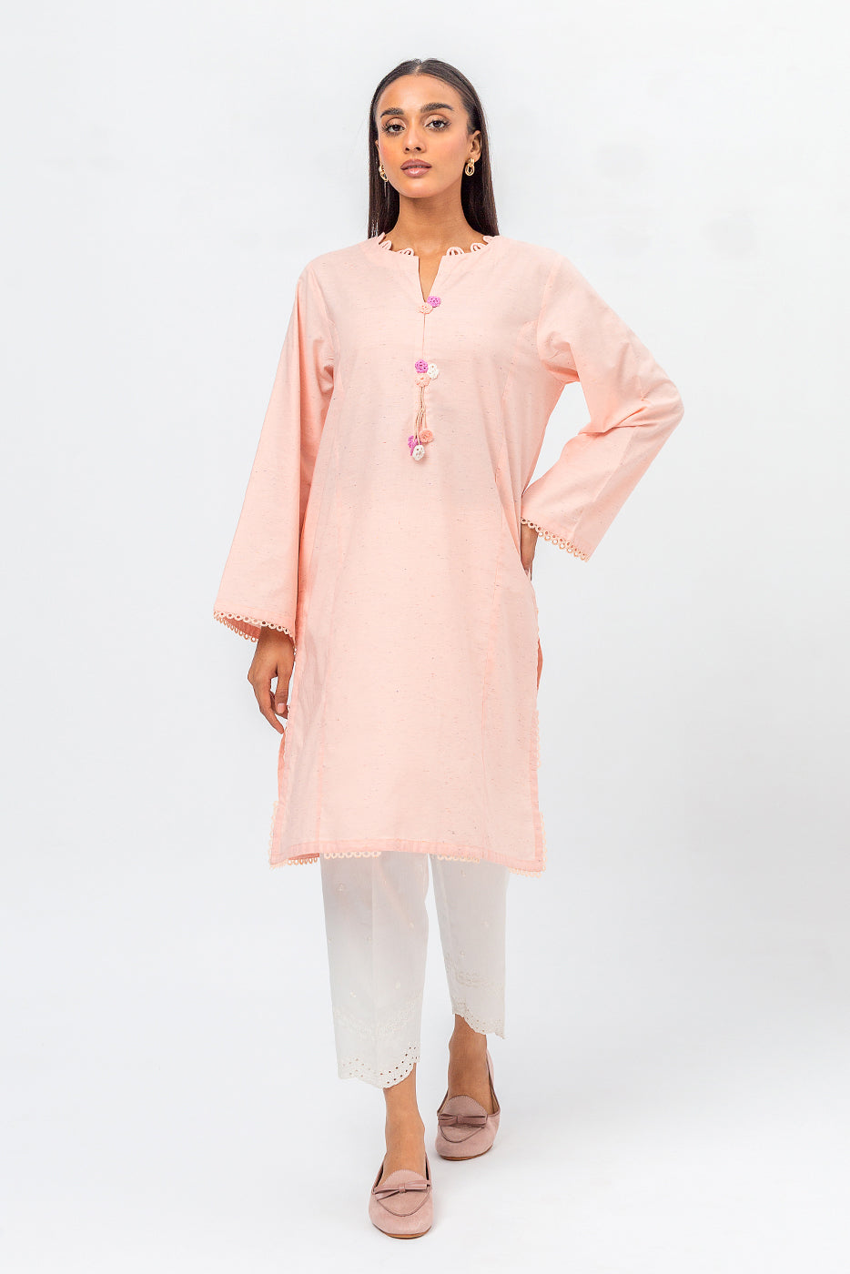 Basic Multi Neps Shirt (Pret)