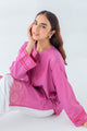 Embellished Organza Dupatta (as shown)