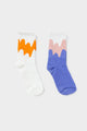 2-Pack Multicolored Socks