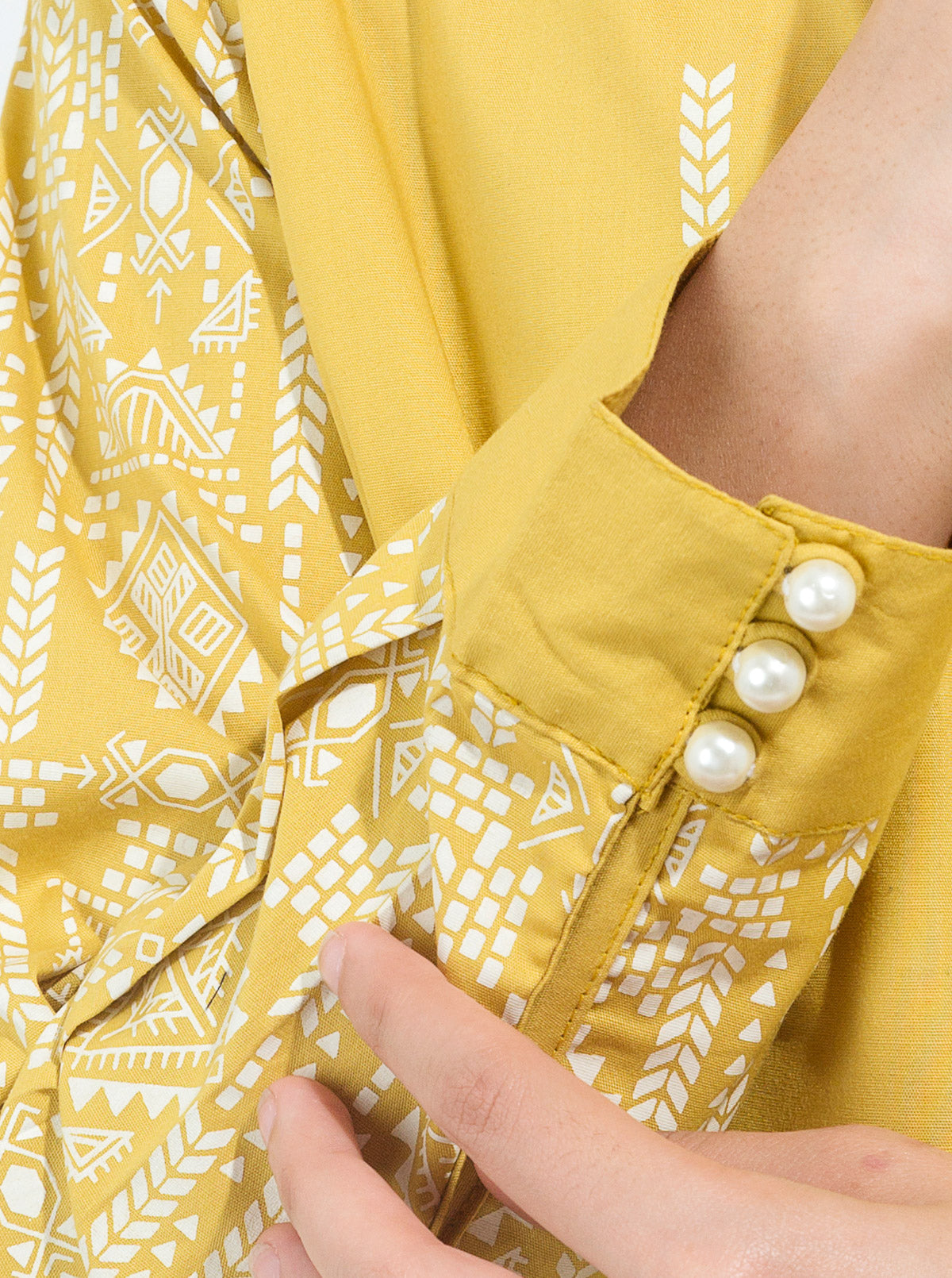 Printed Cambric Shirt (Pret)