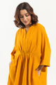 Yellow Elasticated Long Tunic