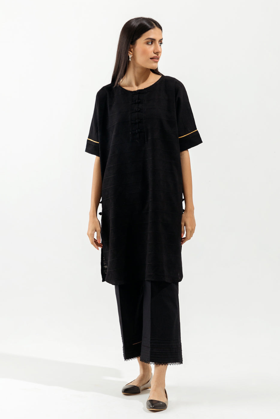 BASIC JACQUARD SHIRT (PRET)