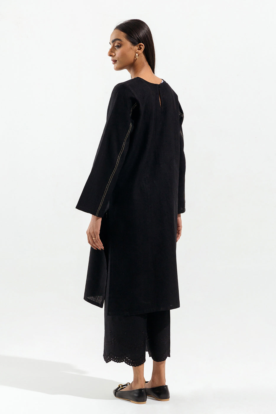 Embroidered Doria Jacquard Shirt (Pret)
