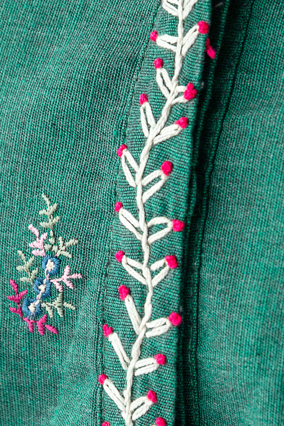 Embroidered Yarn Dyed Shirt (Pret)