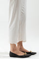Embroidered Straight Pants