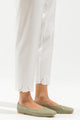 Embroidered Straight Pants