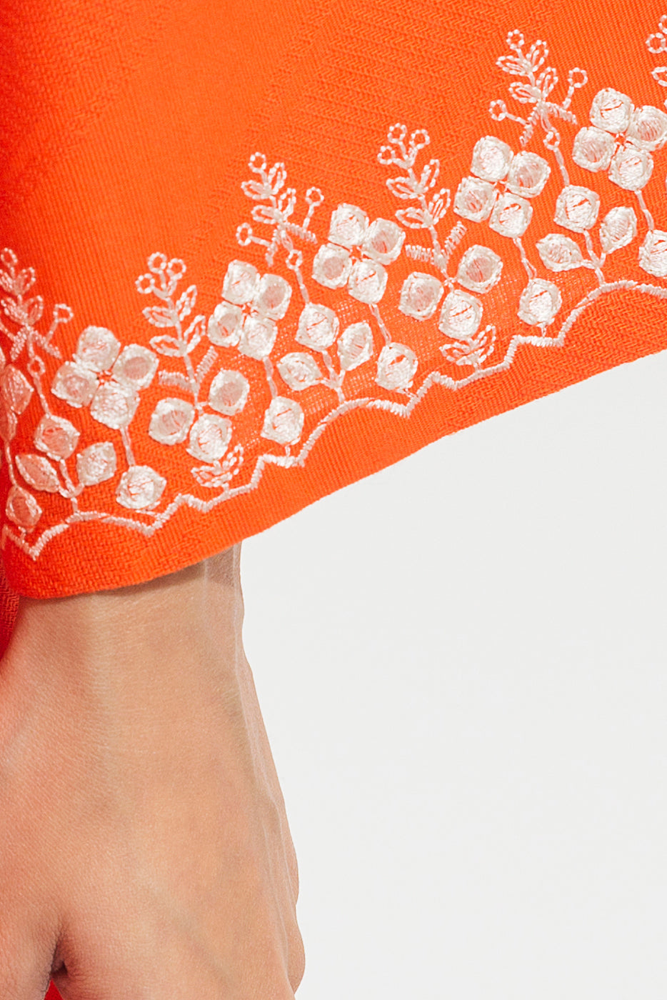 Embroidered Khaddar Jacquard Shirt (Pret)