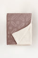 Bark Double Ply Fleece Throw