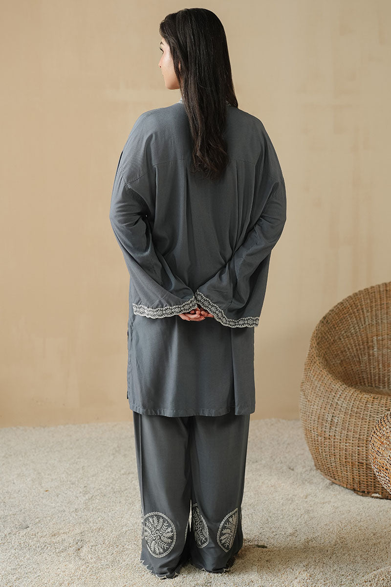 MOONLIT MARINA-2PC (SHIRT & TROUSER)