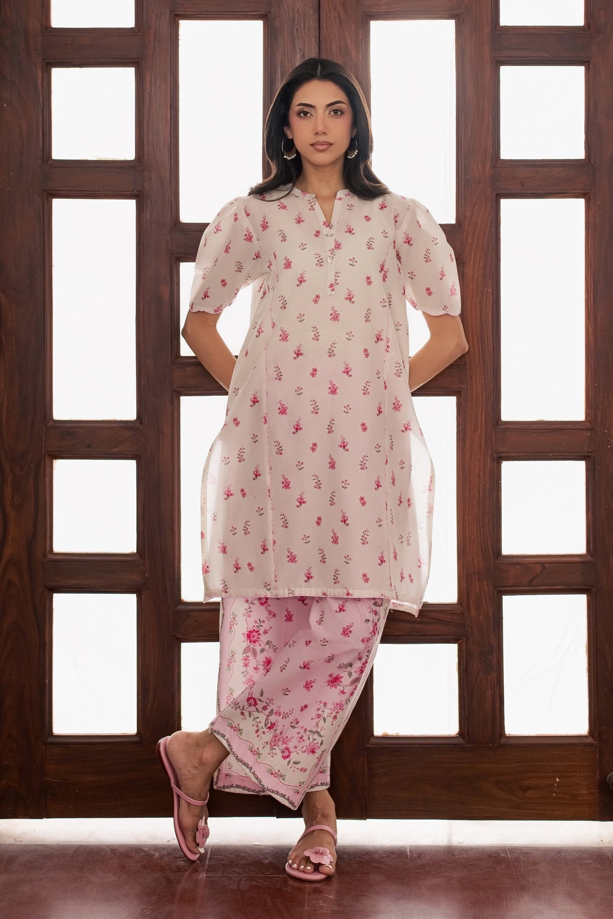 Biscoff 2Pc - Printed Lawn Dress