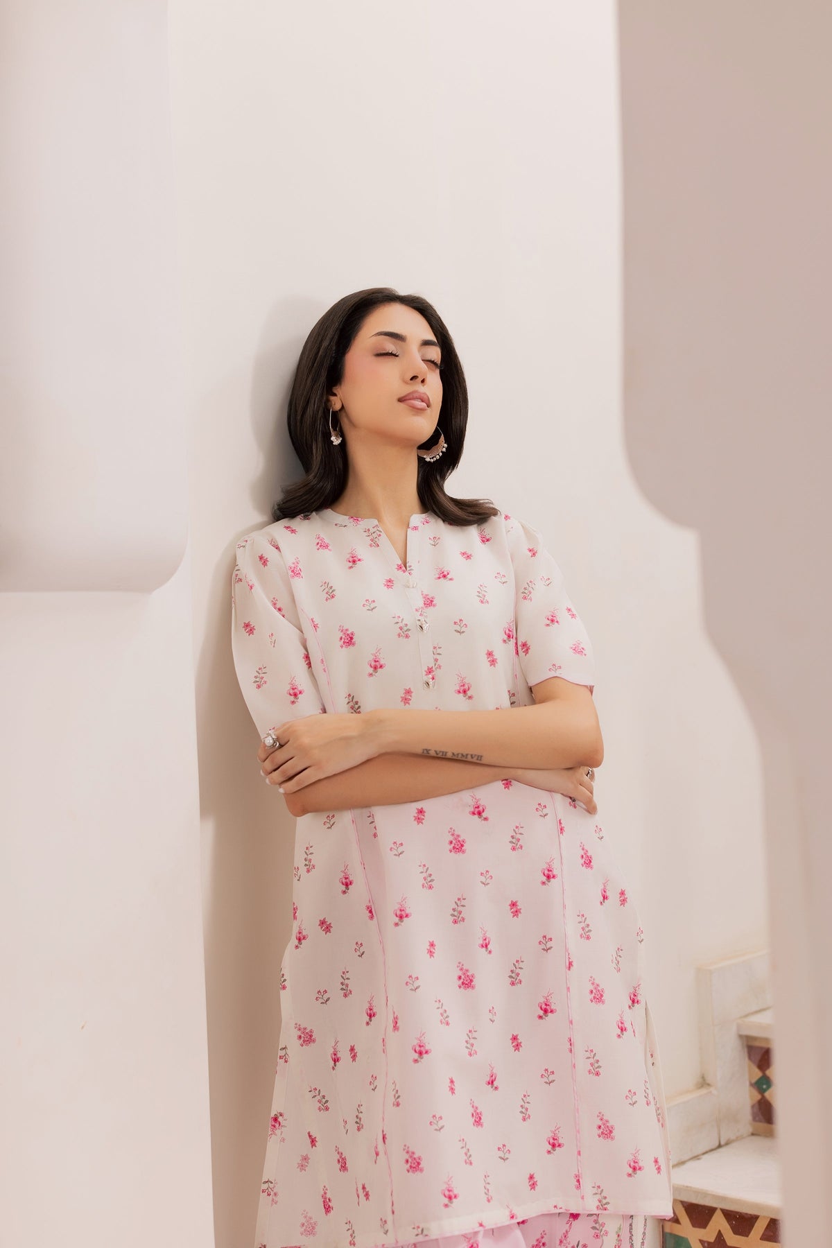 Biscoff 2Pc - Printed Lawn Dress