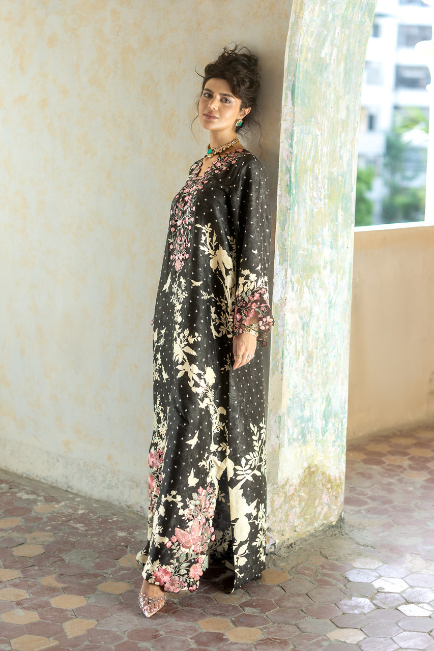 Black Charm Kaftan - RTD