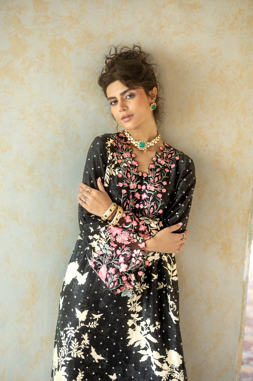 Black Charm Kaftan - RTD