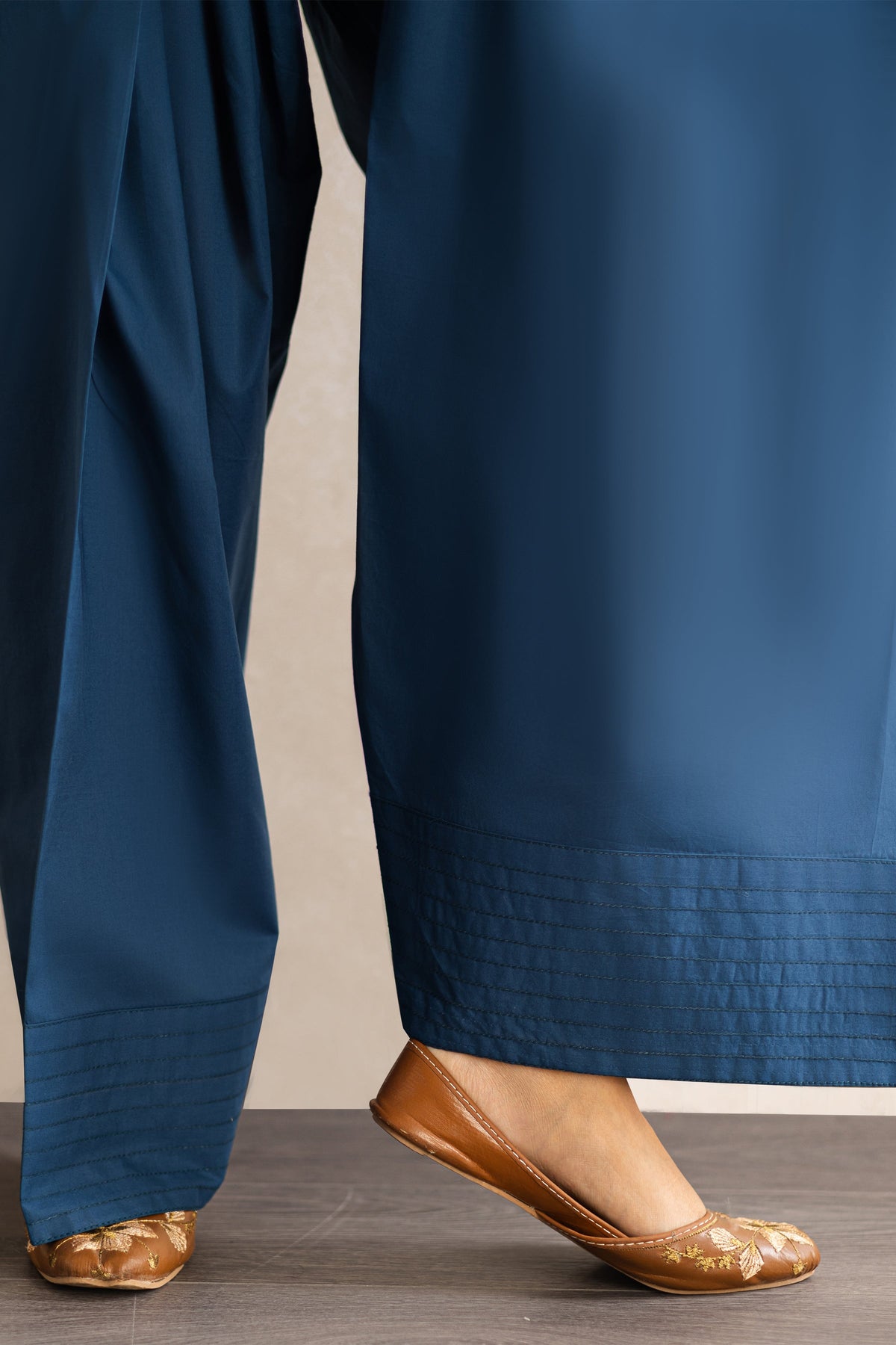 Blue Farshi Shalwar - 1Pc