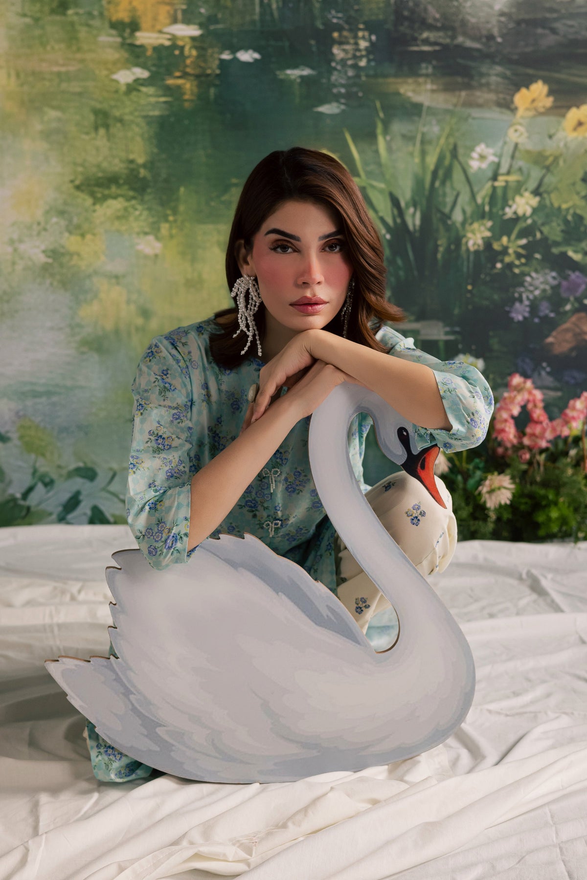 Bluey 2Pc - Printed Lawn Dress