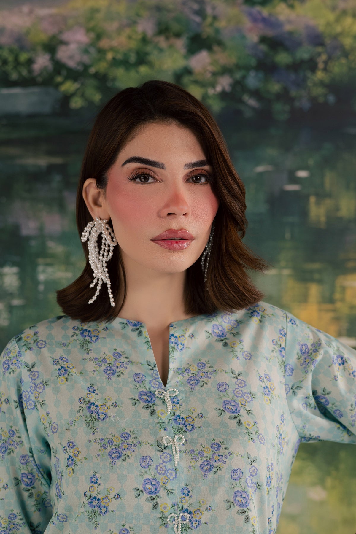 Bluey 2Pc - Printed Lawn Dress