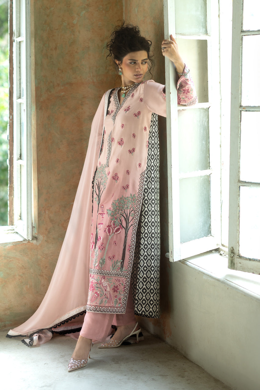 Blush Serenade Long Shirt - RTD