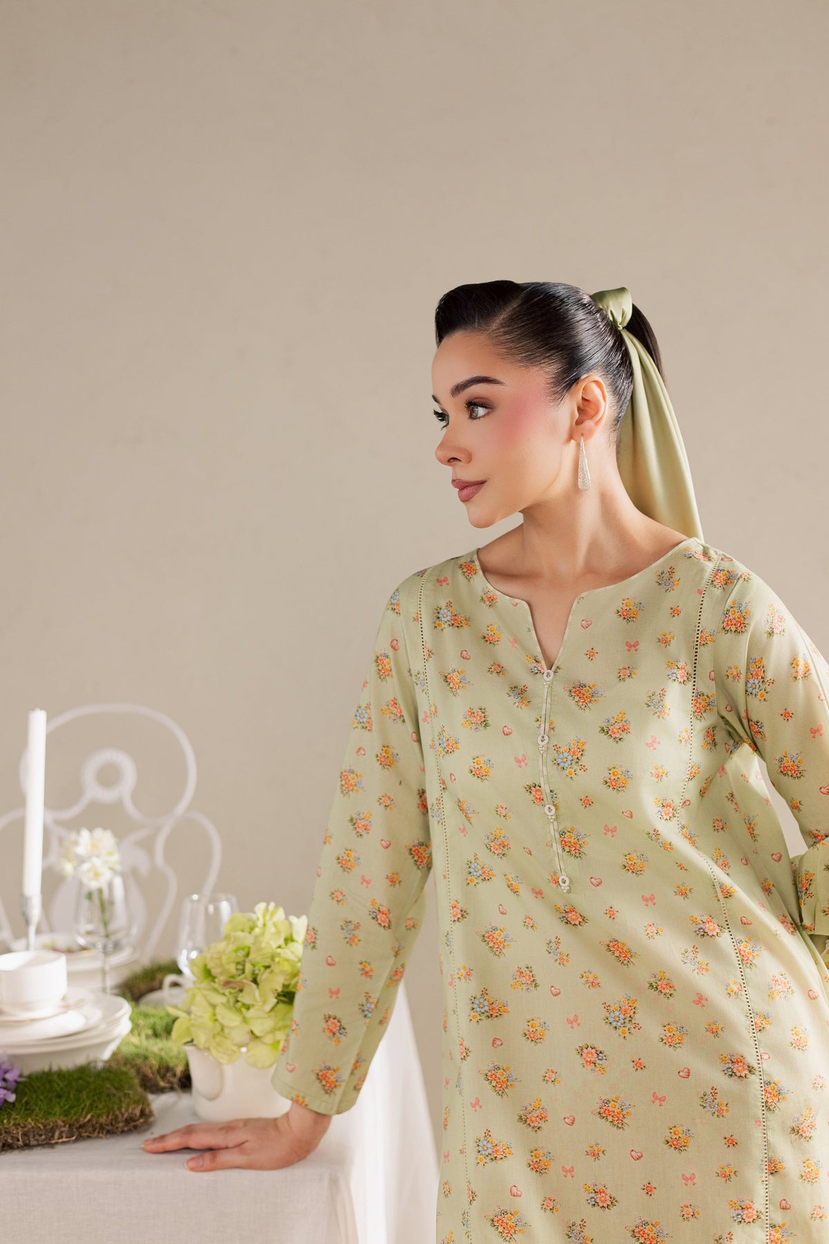 Brian 2Pc - Printed Lawn Dress