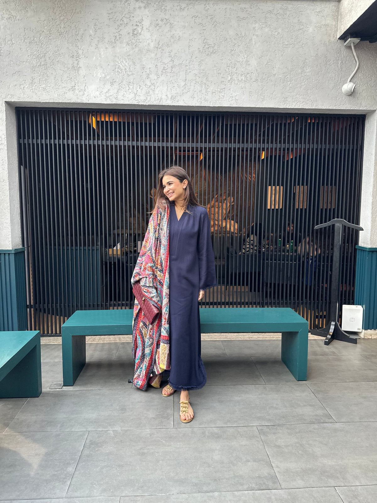 Navy Dhaaga Set