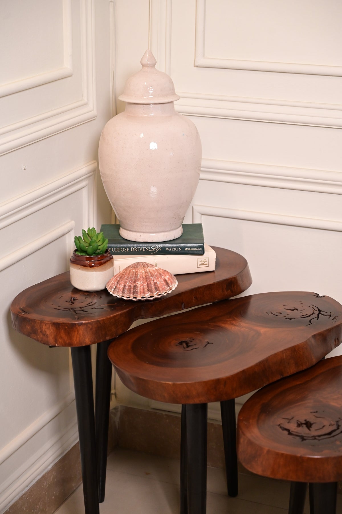 Sheesham Nesting Table set of 3