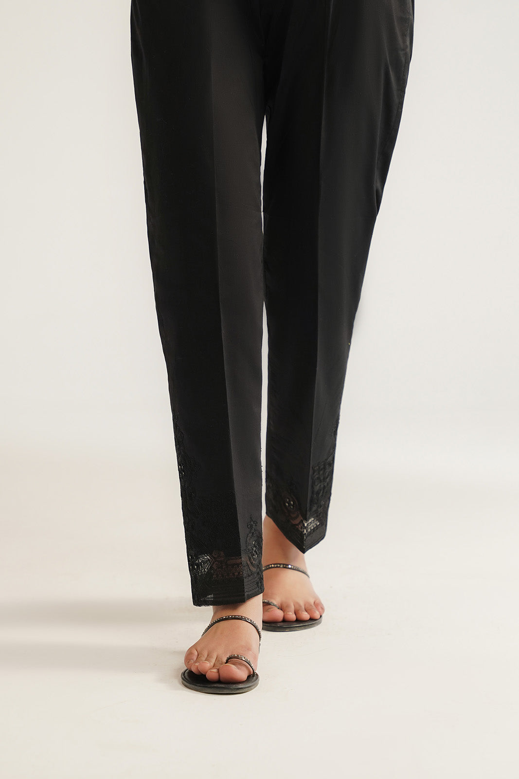 1 Piece Cambric Embroidered Trouser (CB0027)