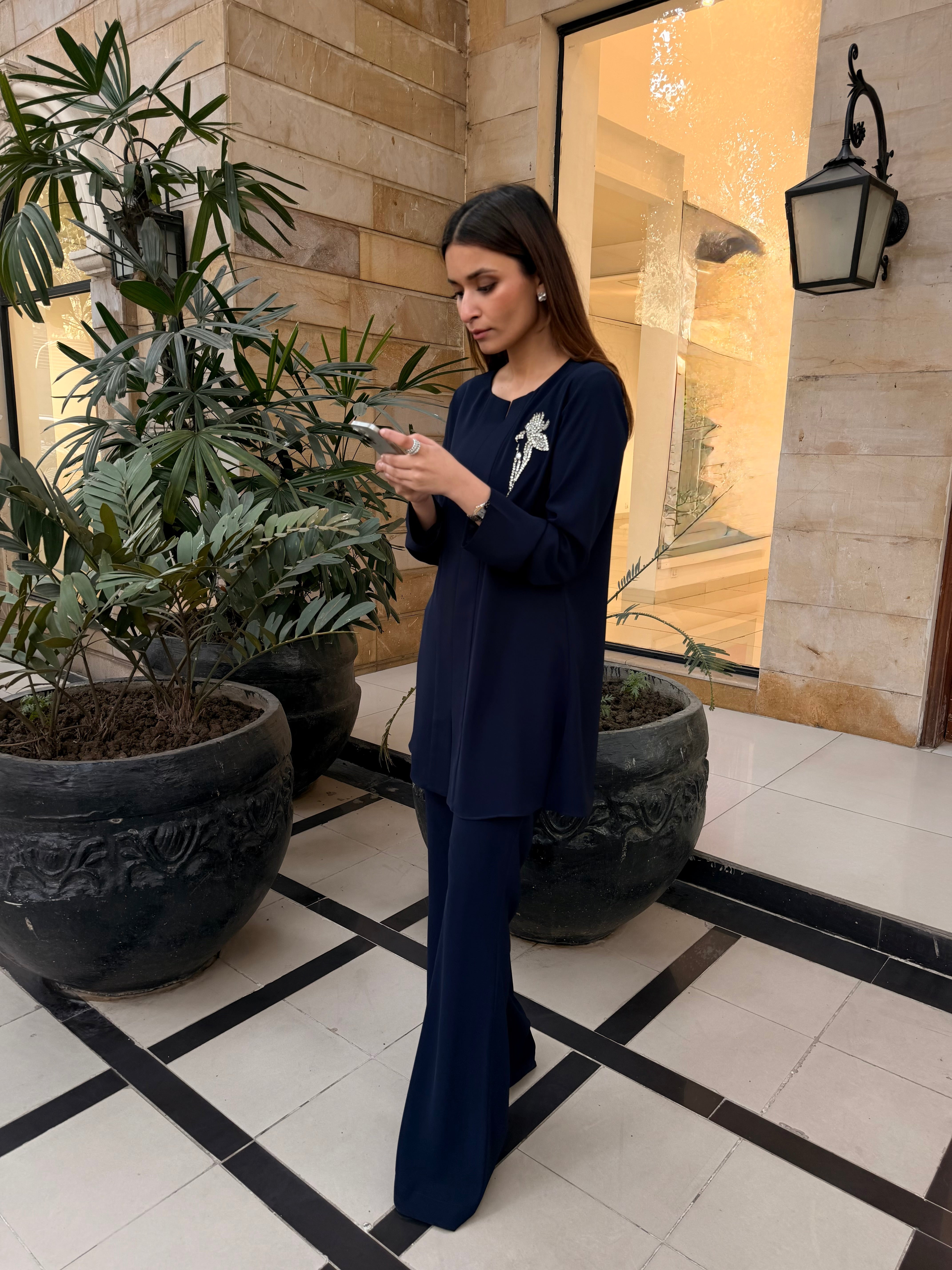 Navy Dina Set
