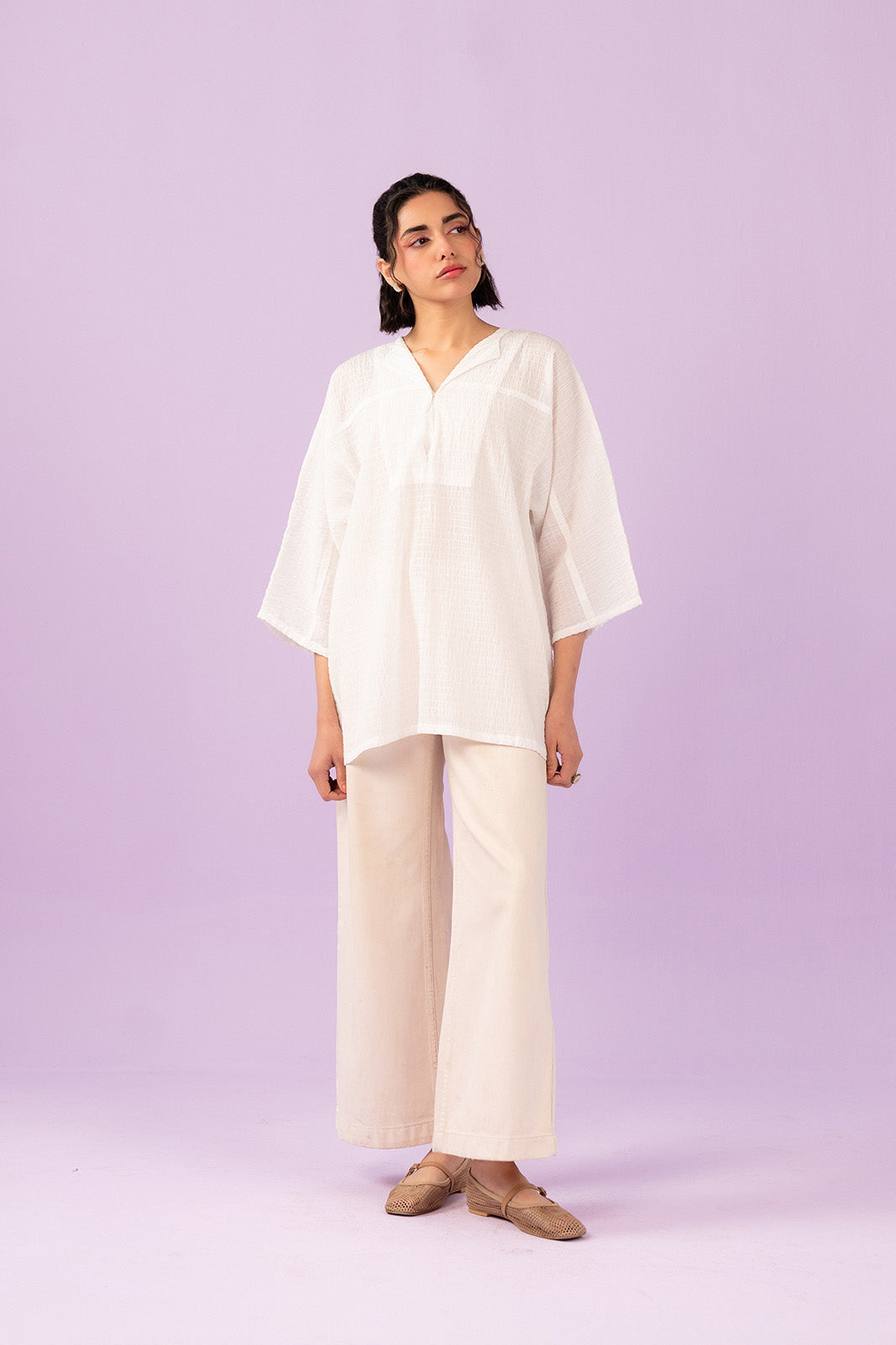 1 Piece Cotton Solid Shirt (CF0128)