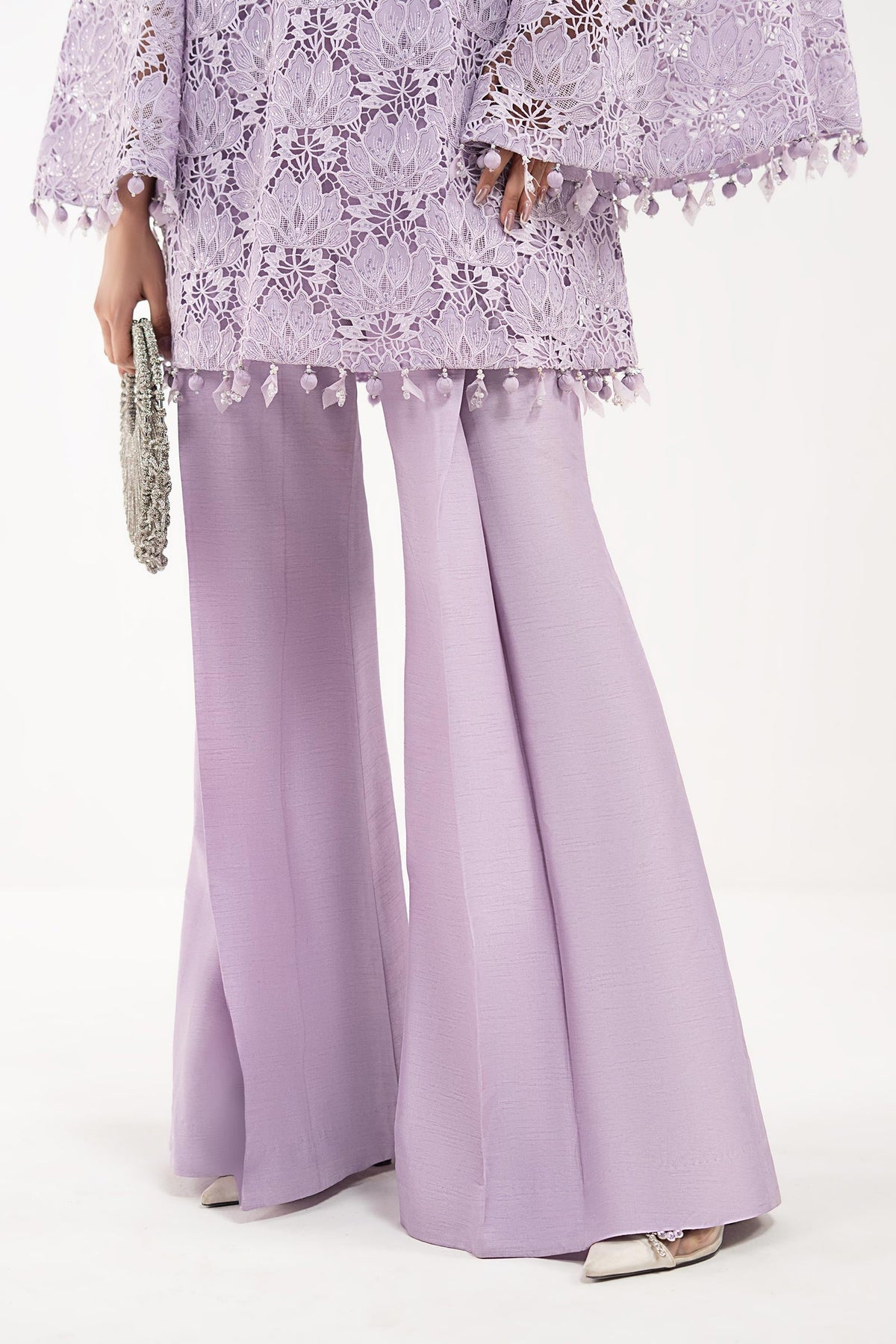 Embroidered Georgette Fabric (1Pc)