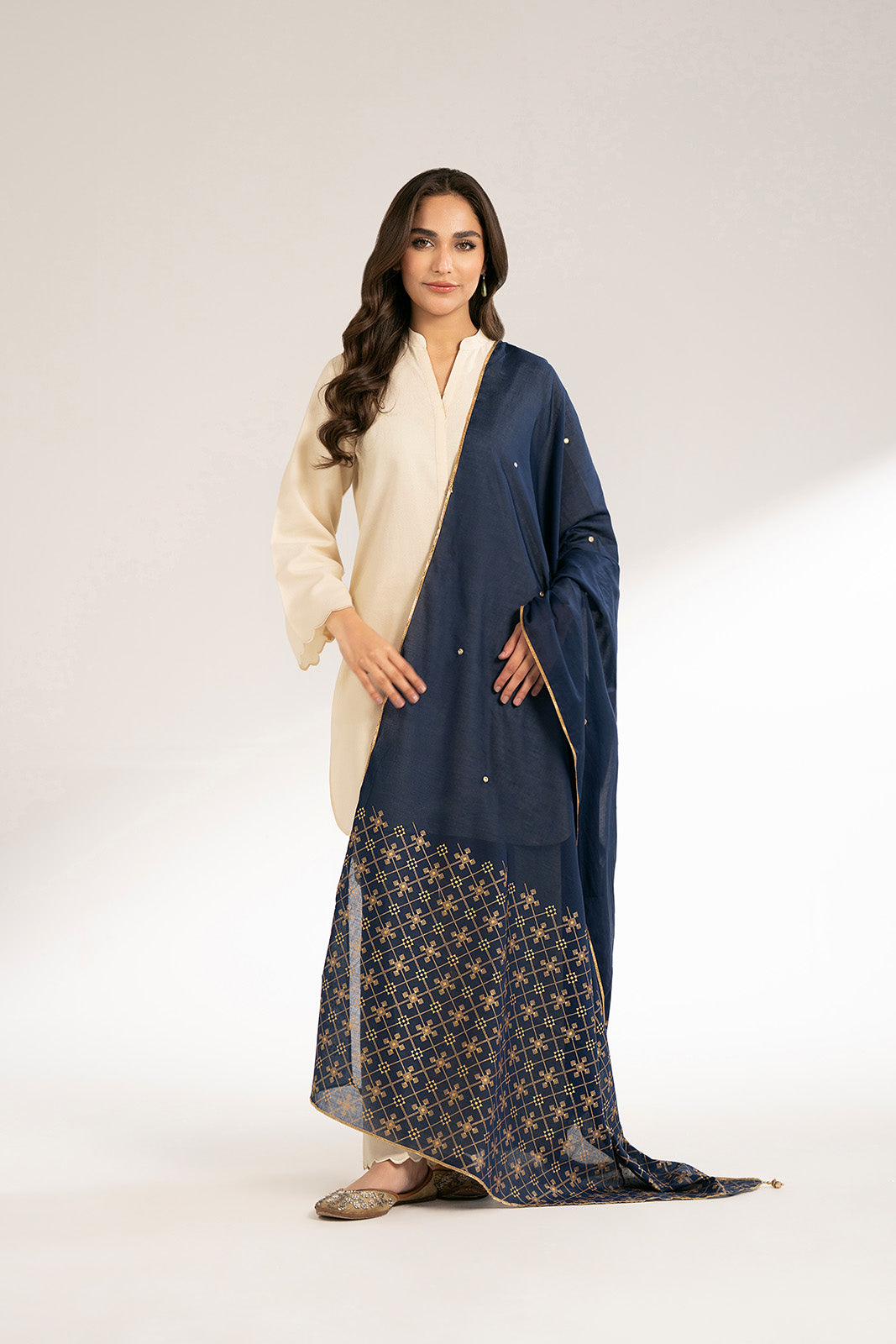 1 Piece Printed Lawn Printed Dupattas/Stoles (CO0017)