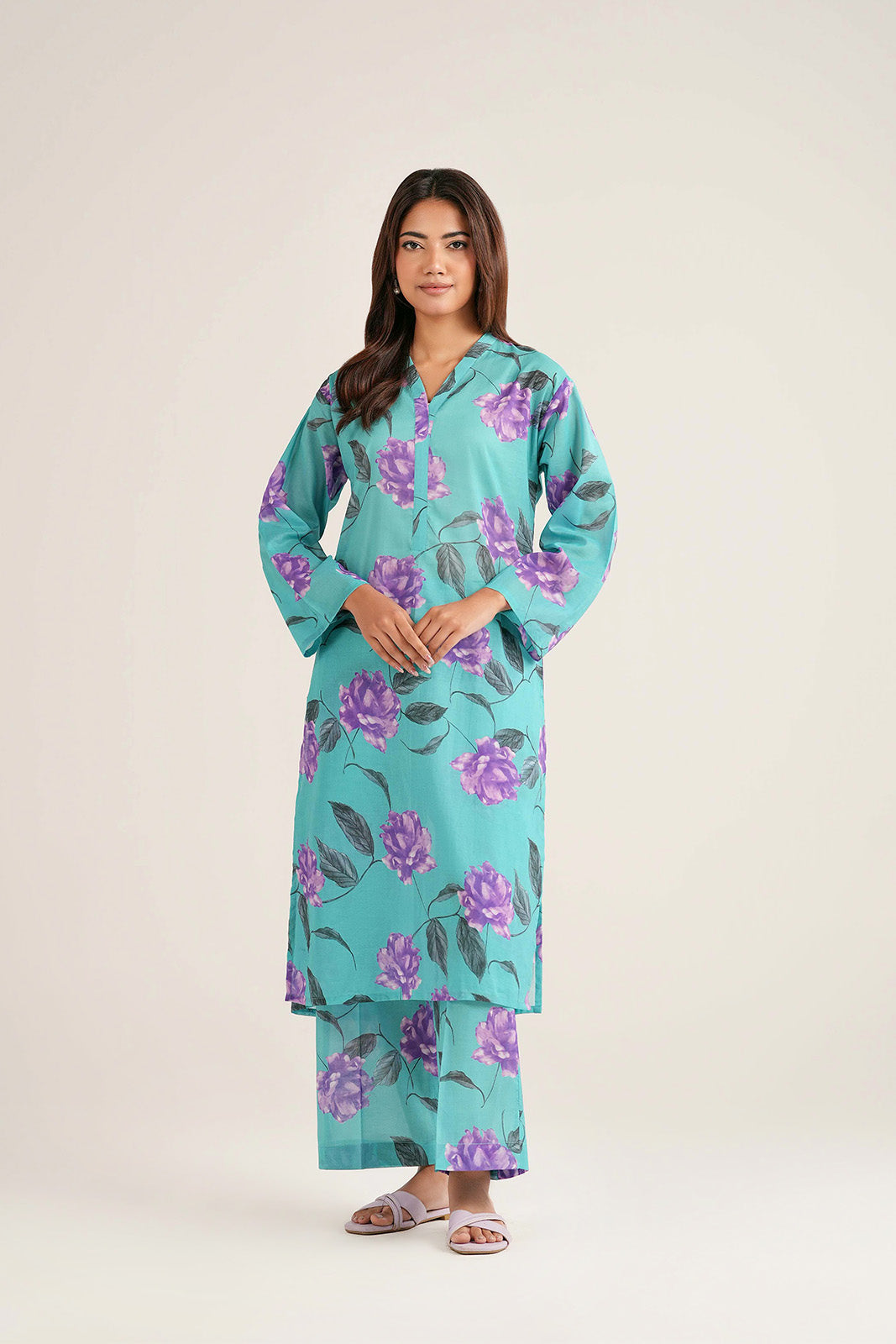 2 Piece Printed Lawn Printed Suit (CP0353)