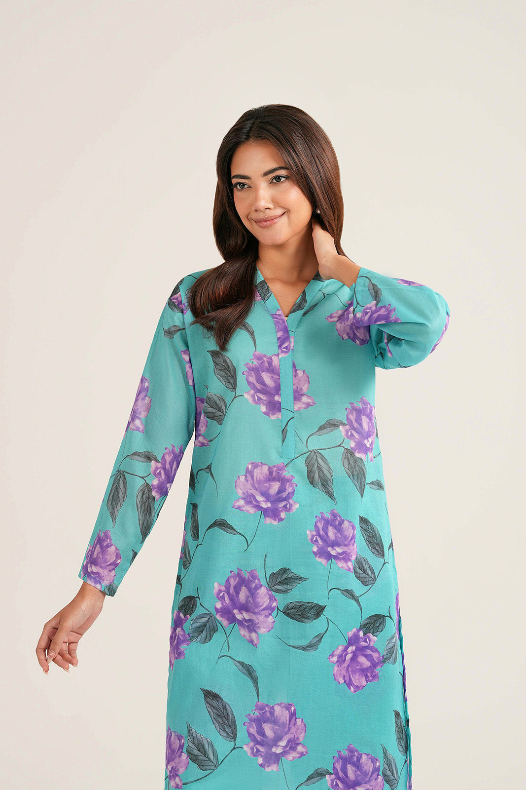 2 Piece Printed Lawn Printed Suit (CP0353)
