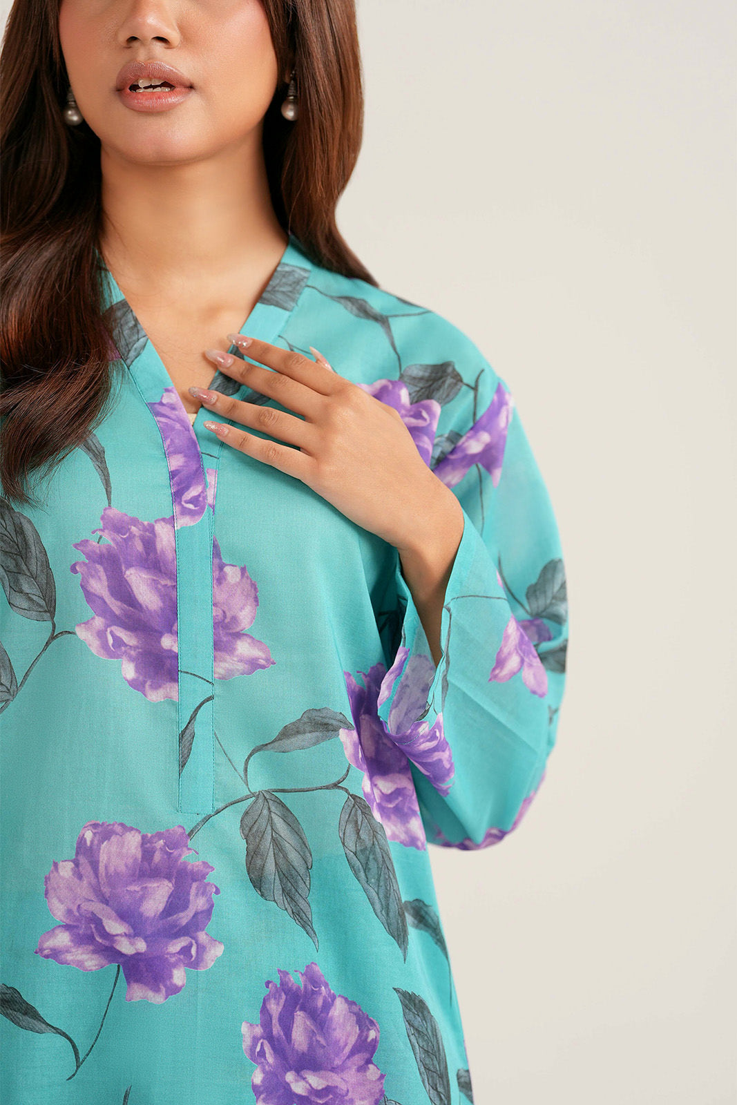 2 Piece Printed Lawn Printed Suit (CP0353)