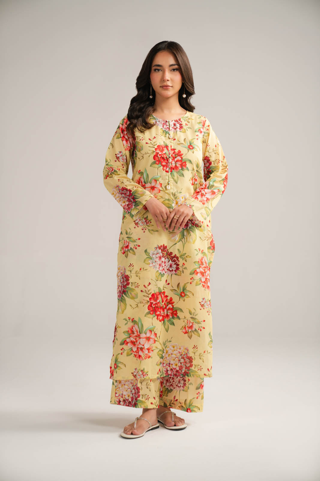 2 Piece Printed Lawn Printed Suit (CP0354)