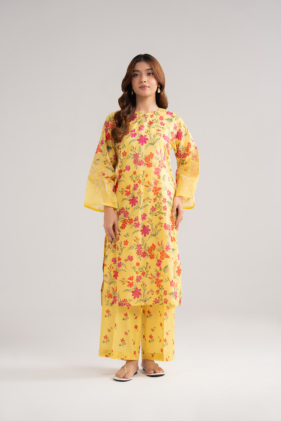 2 Piece Printed Lawn Printed Suit (CP0374)