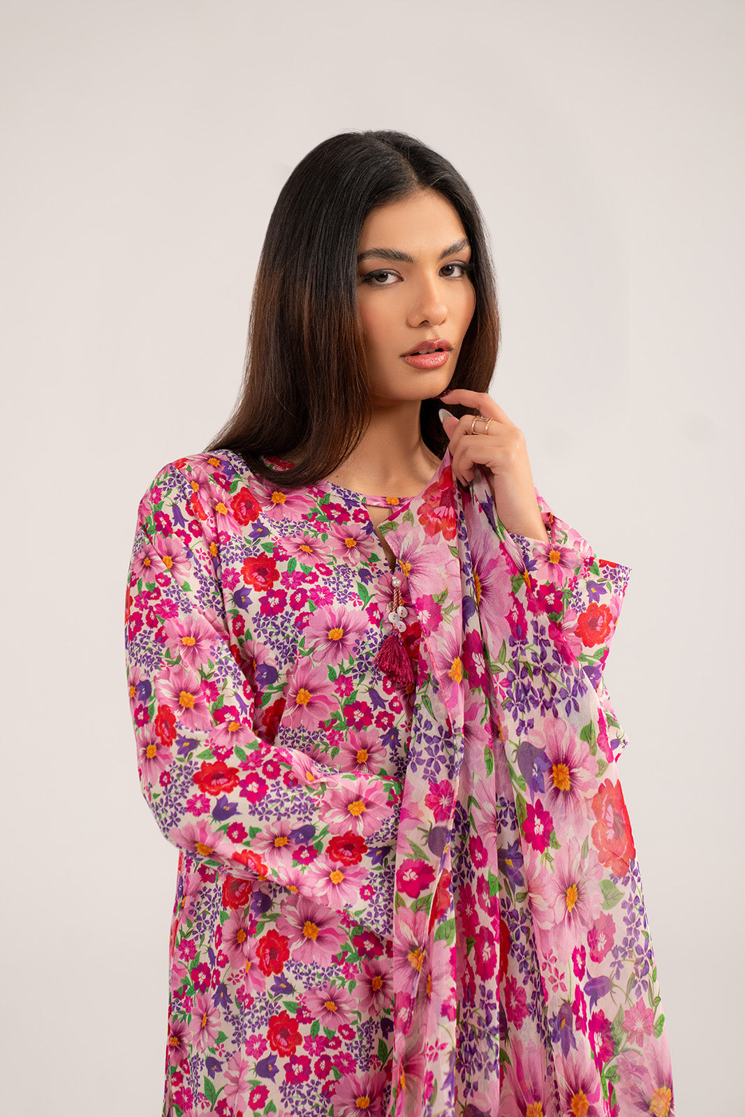 2 Piece Printed Lawn Printed Suit (CP0384)