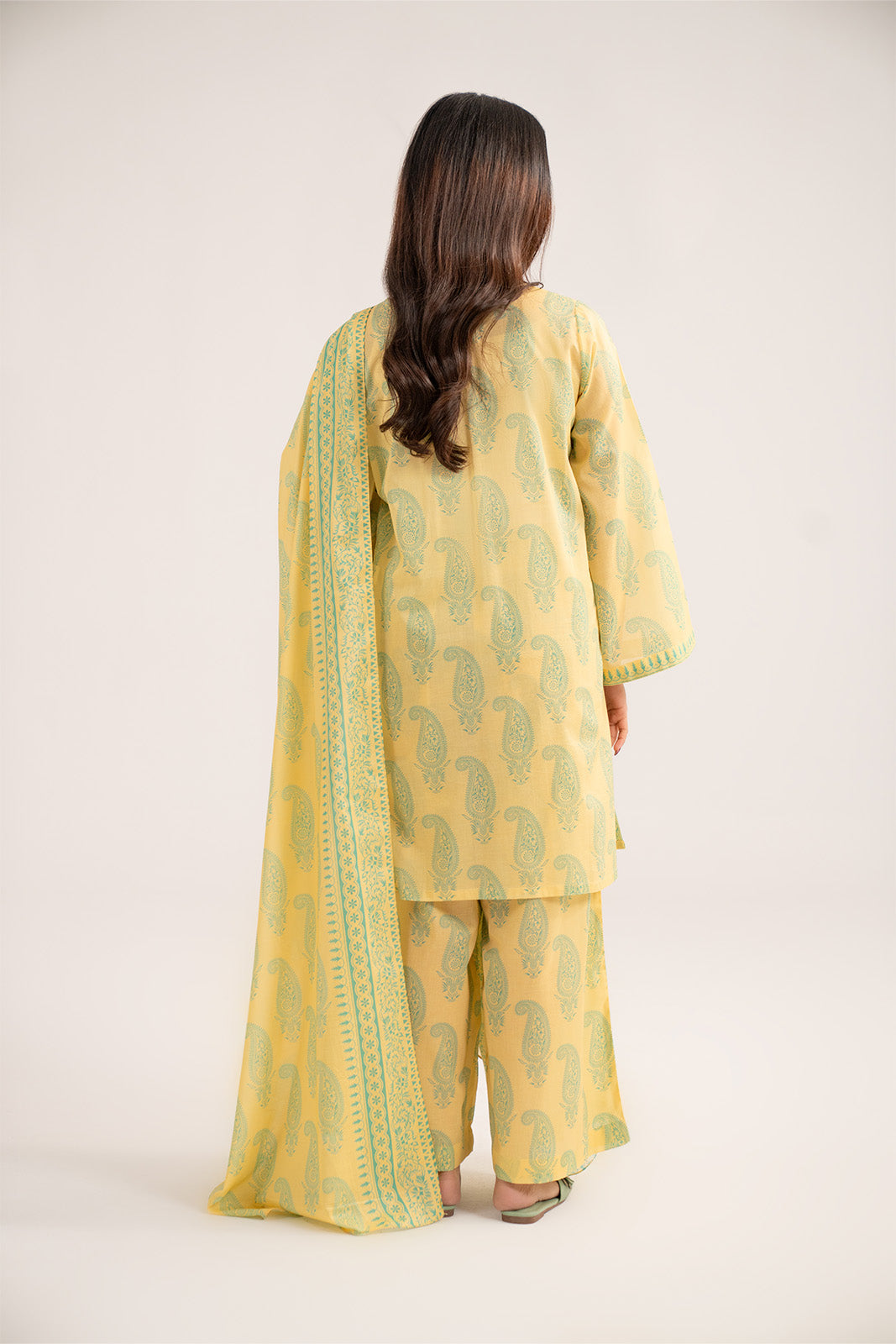 3 Piece Printed Lawn Printed Suit (CP0394)