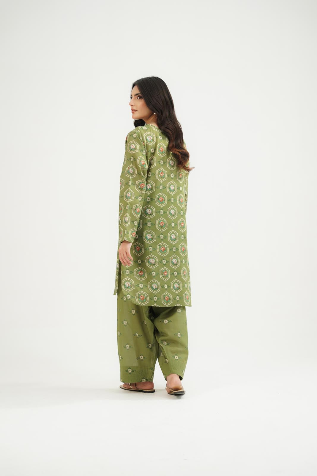 2 Piece Printed Lawn Printed Suit (CP0458)