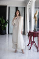 Ss24Dd-2432 Off White Dupatta
