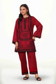 Cambric Embroidered Co-Ord Set