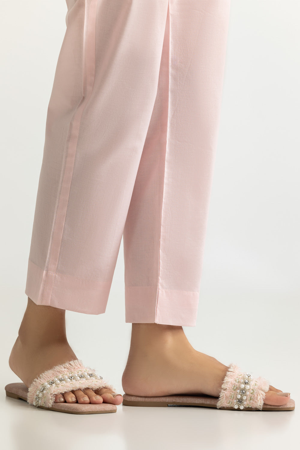 Cambric Embroidered Co-Ord Set